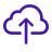 Cloud with an up arrow