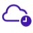 Cloud with a clock